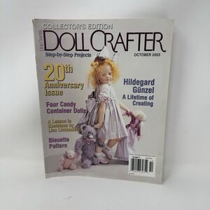 Doll Crafter Magazine October 2003 - Bleuette Pattern, Skeletons Gunzel 20th Ann